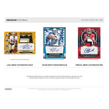Load image into Gallery viewer, 2026 Panini Obsidian FOTL + Hobby Football (4) Box Mixer - Pick Your Team/Letter