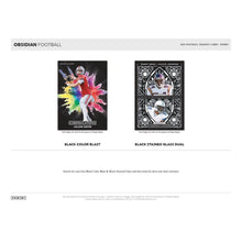 Load image into Gallery viewer, 2026 Panini Obsidian FOTL + Hobby Football (4) Box Mixer - Pick Your Team/Letter