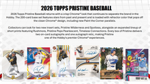 Load image into Gallery viewer, 2026 Topps Pristine Baseball (6) Box Case Break - Pick Your Team