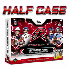 Load image into Gallery viewer, 2025 Topps Resurgence Delight Football (3) Box 1/2 Case Break #1 - Pick Your Team