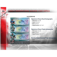 Load image into Gallery viewer, 2024 Topps Signature Class Football (3) Box 1/2 Case Break #2 - Pick Your Team