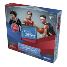 Load image into Gallery viewer, (BREAKS FRIDAY 6/5) 2025-26 Panini Signature Series + Donruss + UW Auto'd Basketball (3) Box Mixer - Random Team
