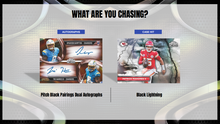 Load image into Gallery viewer, (BREAKS FRIDAY 7/10) 2025 Topps Chrome Black Football (6) Box 1/2 Case Break #1 - Pick Your Team