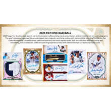 Load image into Gallery viewer, 2026 Topps Tier One Baseball (2) Box Break - Random Team