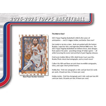 Load image into Gallery viewer, (BREAKS THURSDAY 10/23) 2025-26 Topps JUMBO Basketball (2) Box Break #4- Pick Your Team (DALLAS RANDOMED TO BREAK!)