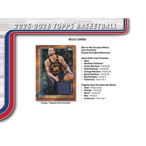 (BREAKS THURSDAY 10/23) 2025-26 Topps JUMBO Basketball (2) Box Break #4- Pick Your Team (DALLAS RANDOMED TO BREAK!)