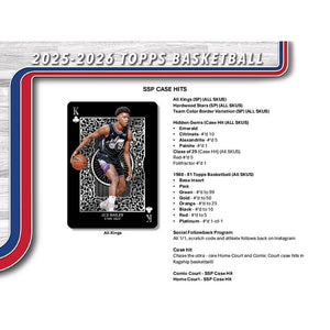 (BREAKS THURSDAY 10/23) 2025-26 Topps JUMBO Basketball (2) Box Break #4- Pick Your Team (DALLAS RANDOMED TO BREAK!)