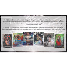 Load image into Gallery viewer, 2026 Topps UFC Chrome Hobby (3) Box Break #1 - Pick Your Fighter + Random Serial Number