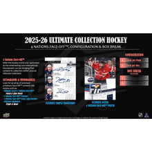 Load image into Gallery viewer, (BREAKS FRIDAY 7/24) 2025-26 Upper Deck Ultimate Hockey (8) Box Inner Case Break #1 - Pick Your Team
